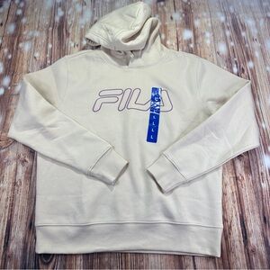 NWT Fila Cream Women’s Hoodie Size Large